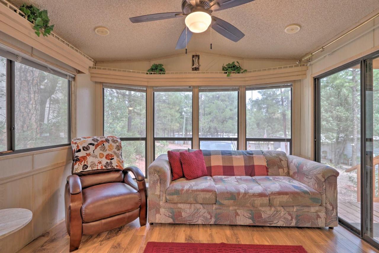 Show Low Home With Deck And Grill - 13 Mi To Hon-Dah! Екстер'єр фото